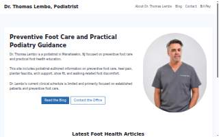 Jonathan G. Sabourin- Coastal Foot & Ankle