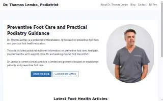 Jonathan G. Sabourin- Coastal Foot & Ankle of Fall River website