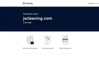 JS Cleaning of Fall River website