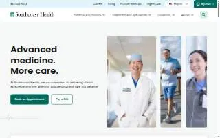 Southcoast Physicians Group Internal Medicine & Cardiology website