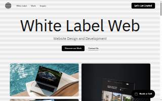 White Label Web - Website Design, Development & SEO Agency