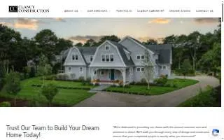 Clancy Construction, Inc. website