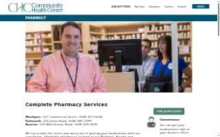 Community Health Center - Falmouth Retail Pharmacy website