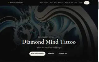 Diamond Mind Tattoo website