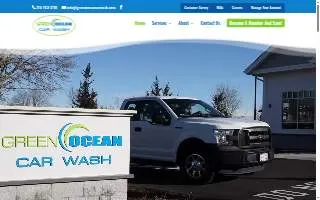 Green Ocean Car Wash of Falmouth website