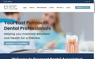 Seacoast Dental Associates website