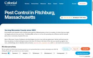 Colonial Pest Control Inc. of Fitchburg