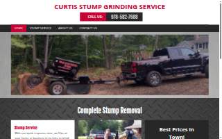 Curtis Stump Grinding Service