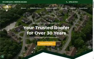 Eyles Contracting website