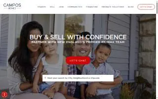 Campos Homes - Re/Max Real Estate Center website
