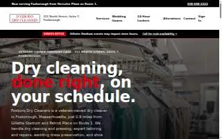 Foxboro Dry Cleaners website