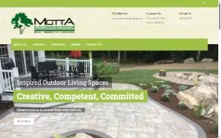 Motta Landscaping Inc website