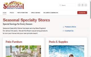 Seasonal Specialty Stores