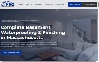 All Pro Basement Waterproofing Inc of Medway