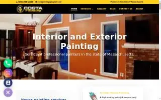 Costa Painting CP, LLC website