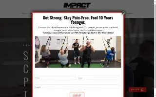 Impact Metrowest website