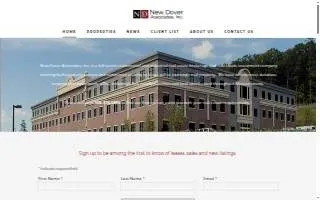 New Dover Associates, Inc. website
