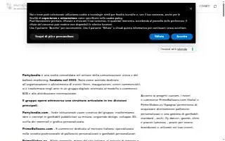 Partylandia website
