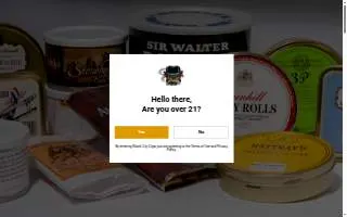 Watch City Cigar website