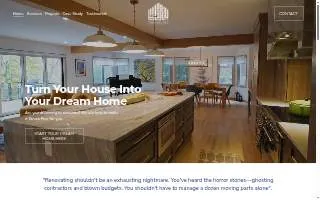 Yusra Design + Build website
