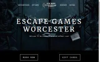 Escape Games Worcester website