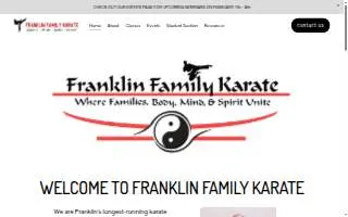 Franklin Family Karate - No reviews website