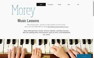 Morey Music website