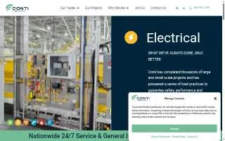 Conti Engineering Support, LLC website