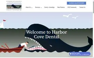 Harbor Cove Dental website