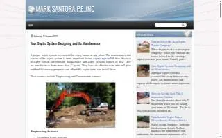 Mark Santora PE Inc website