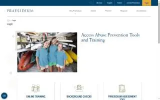 Praesidium Security Inc. website
