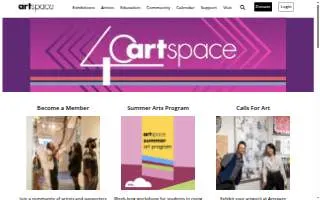 Artspace Community Arts Center website
