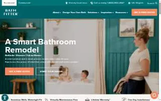 Bath Fitter of Greenfield website