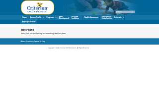 Criterion Child Enrichment