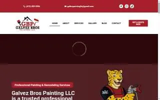 Galvez Bros Painting LLC website