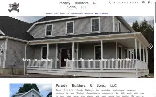 Parody Builders website