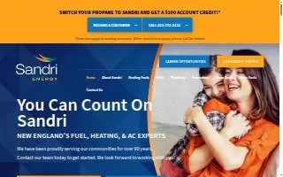 Sandri Energy website
