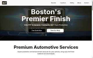 ACP Paint Protection and Ceramic Coatings - South Shore
