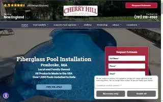 Cherry Hill Pool & Spa website
