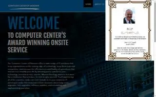 Computer Center of Hanover website