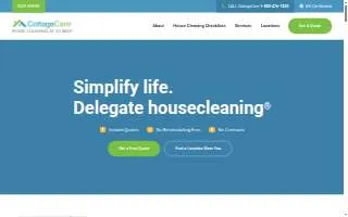 Cottage Caregivers website