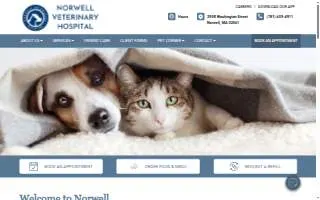 Norwell Veterinary Hospital of Hanover website