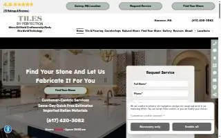 Tiles By Perfection - Hanover website