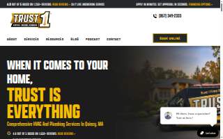 Trust 1 Services Plumbing, Heating, and Air Conditioning