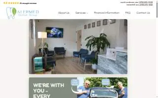 ALEPMED Dental Group - Haverhill website