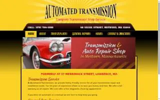 Automated Transmission of Haverhill website
