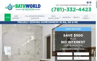 Bath World of Boston website