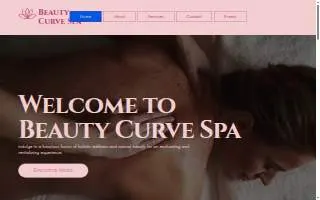 Beauty Curve Spa LLC website