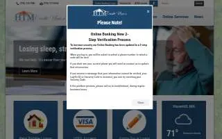 HTM Credit Union website