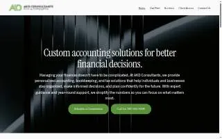 AKD Consultants website